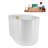 48" Streamline Soaking Freestanding Tub and Tray With Internal Drain-102290891