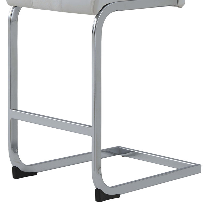 TABOURETS DE LIT BLANC ALTIS (ENSEMBLE DE 4)
