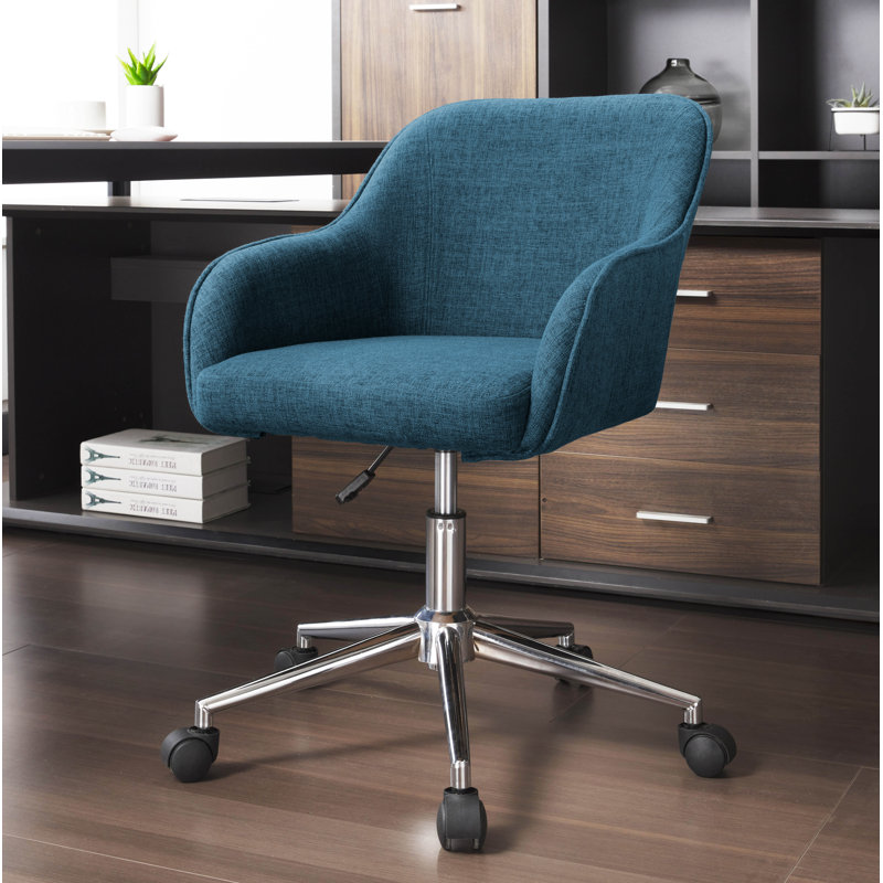 Chaise de bureau Alcaraz, Bleu