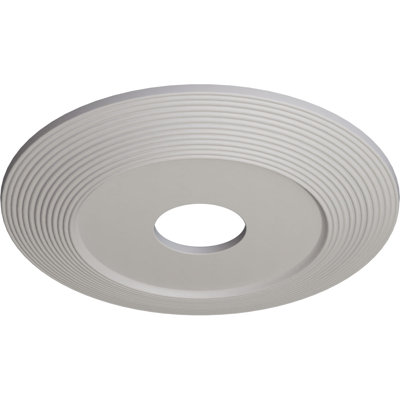 Médaillon de plafond H 16,125 po x l 16,125 po x P 1 po Adonis