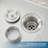27" Single Bowl Stainless Steel Kitchen Sink Overmount Handmade Sink-115380560