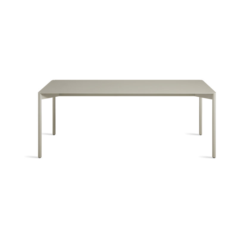 Comeuppance Outdoor Dining Table, Putty