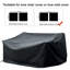 Housse pour chaise de patio double