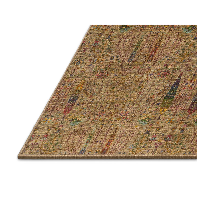 Abstract Indoor Rug, Rectangle 4' x 6'