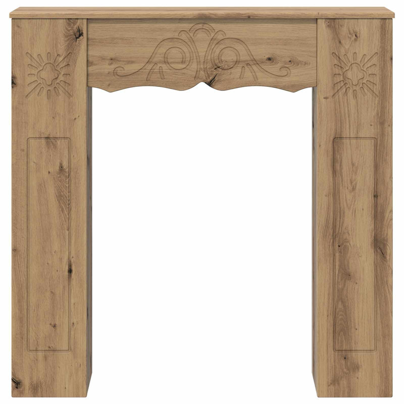 Fireplace Mantel, Artisan Oak