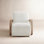 Oak Swivel Armchair