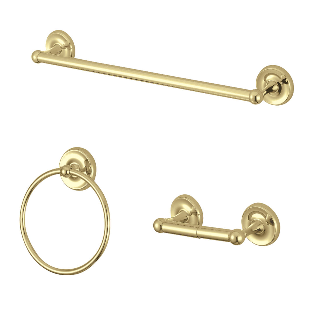Kingston Brass Victorian 3-Piece Bathroom Hardware Set Kingston Brass