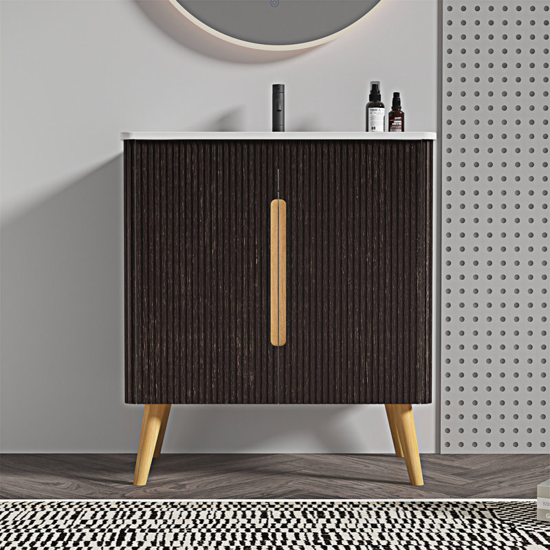 Meuble-lavabo de salle de bain avec lavabo