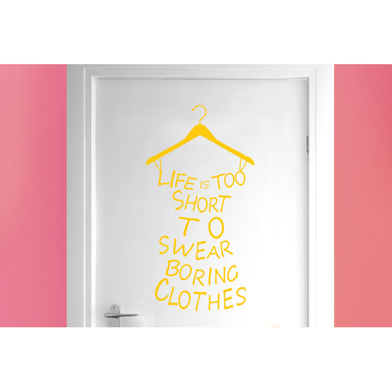 Wall Decal, Dark Yellow