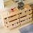 Kitchen Pantry Cabinet With Open Shelves, Storage Bookshelf With Drawers (C+2F+C)