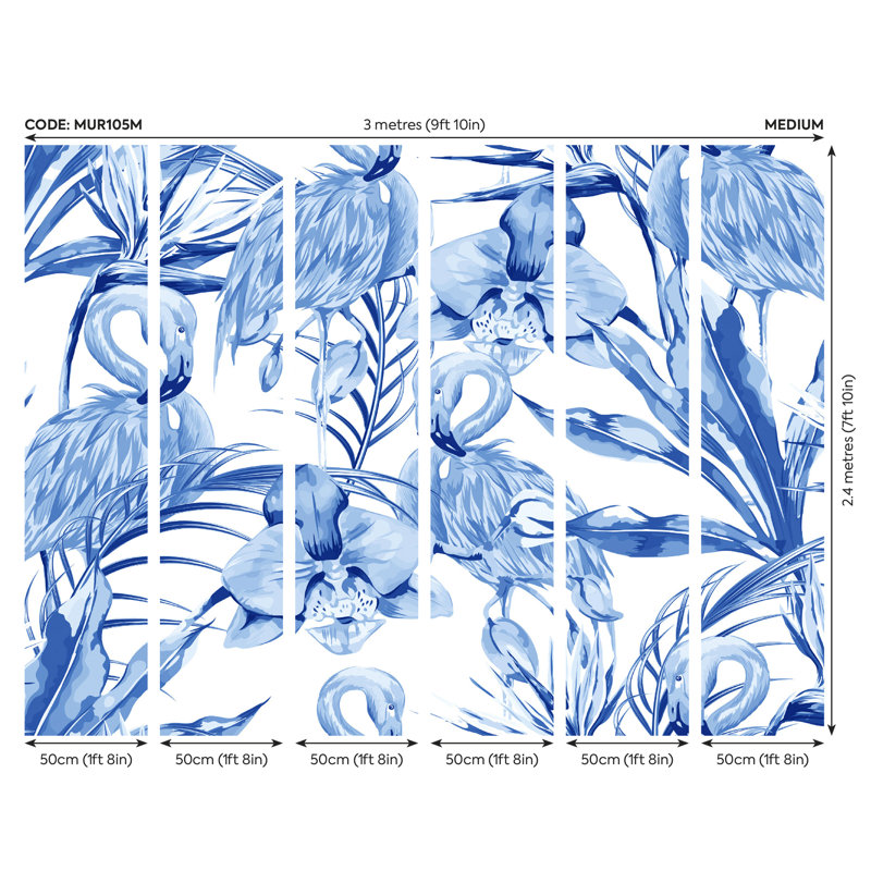 Coplay Matte Wall Mural, 240 cm L x 300 cm W