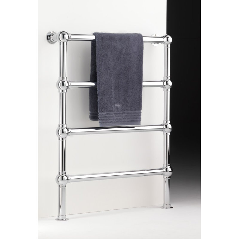 Blakedown 4 Rail Wall-Mounted Electric Towel Warmer, Polished Nickel