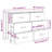 Console Table HAMAR Solid Wood Pine Side End Tall Table Multi Colours-467600670