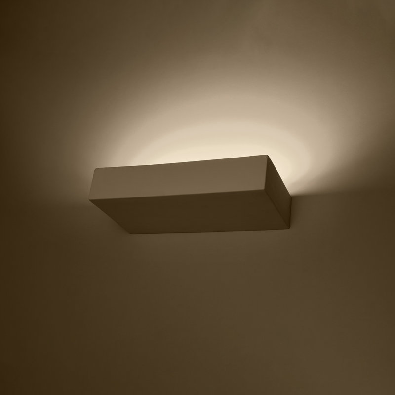 Ceramic Flush Mounted Sconce