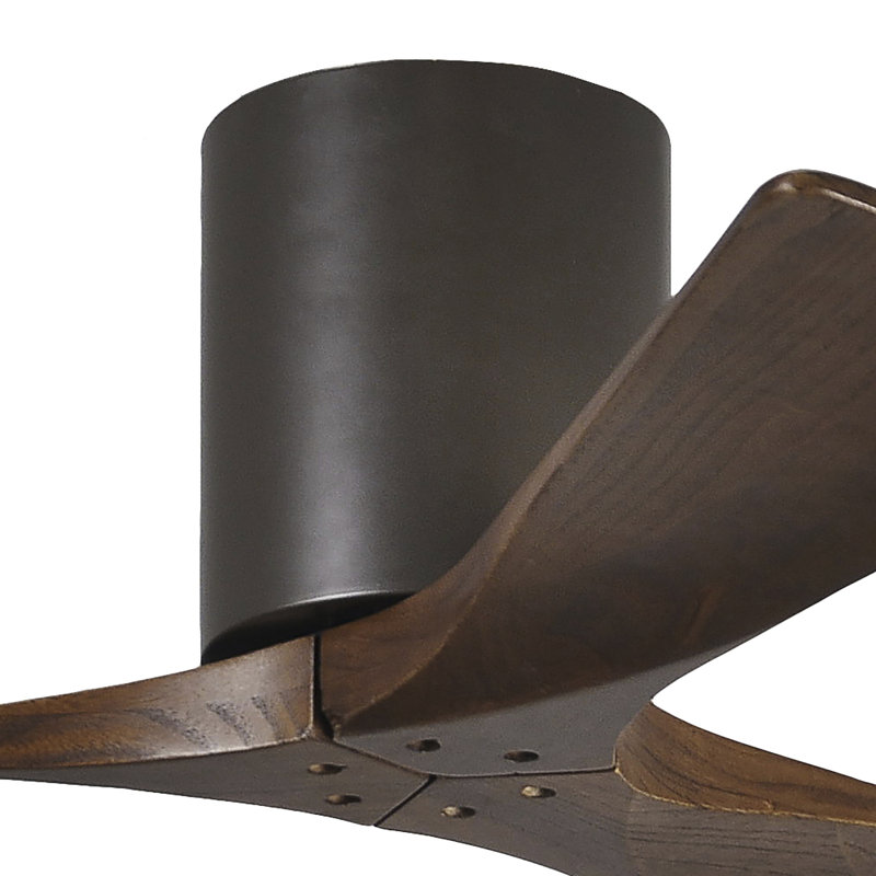 Irene Ceiling Fan, Textured Bronze, 42", Walnut Tone