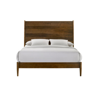 Corrigan Studio® Nivetha Queen Panel Bed In Walnut