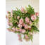4 bouquets de petites fleurs artificielles avec œillets et fleurs d'œillets en soie pour l'extérieur-2143859062