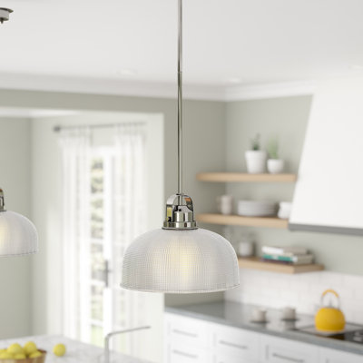 Luminaire suspendu en forme de dôme 1 lumière Holbeach