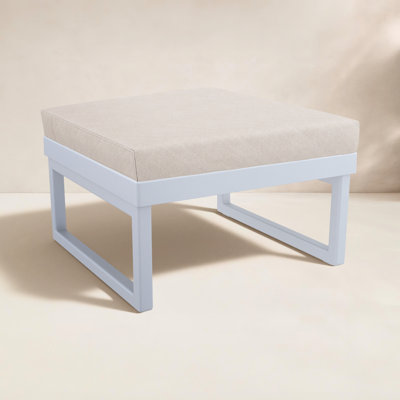 Lane Upholstered Outdoor Ottoman with Cushion