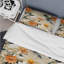 Ensemble de housse de couette à motif floral blanc et beige Dahlia Floral II-295632260