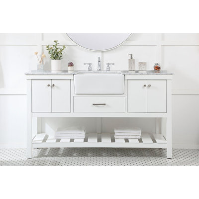 Meuble-lavabo simple 60 po Pelaghia
