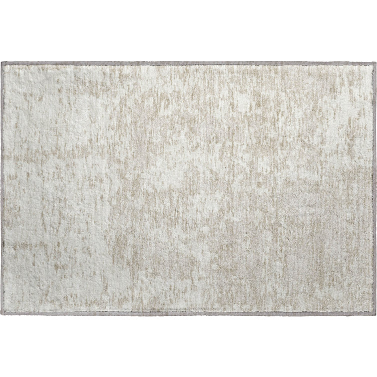 Premium Machine Washable Prisco Ivory Rug