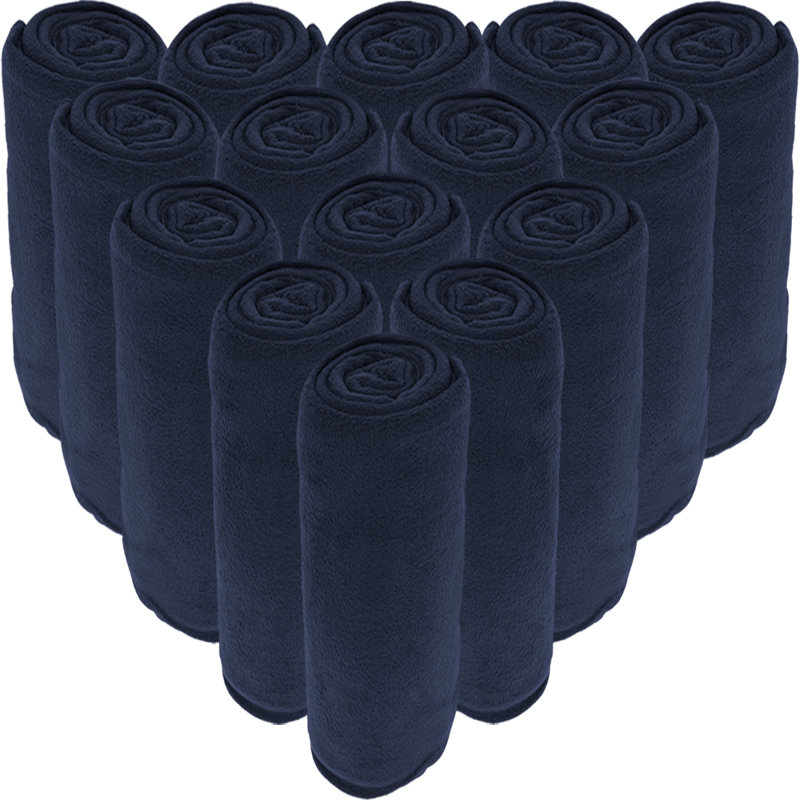 Glenhaven Blanket, Dark Blue
