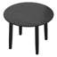 Ensemble de salle à manger 5 pièces Vivienne - Table noire avec chaise noire