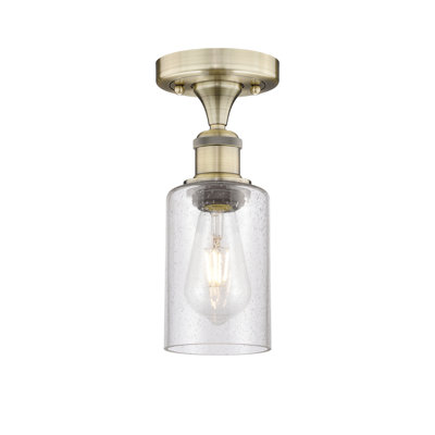 Broadoaks Glass Semi Flush Mount
