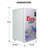 Coors Light 3.2 Cu. Ft. Mini Fridge with Built-In Bottle Opener, Compact Refrigerator for Dorm Room, Office & Bedroom, Freestanding Beverage Refrigerator, White