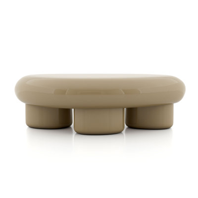 Jahmaal Curved Low Profile Coffee Table