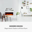 Studio Klarstein 93cm W White Electric Fireplace