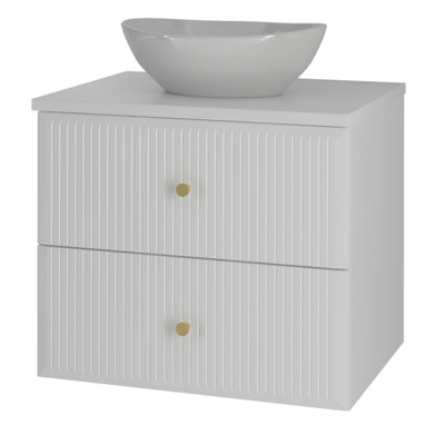 Arbri 61mm Single Bathroom Vanity with Ceramic Basin