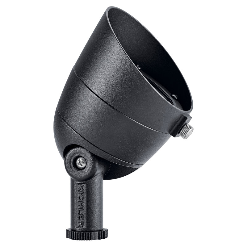Low Voltage Integrated LED Spotlight, Textured Black Finish, 35 Degree