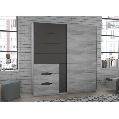 Blossie Manufactured Wood Wardrobe