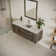 Ensemble de meuble-lavabo mural simple avec lavabo et lavabo 54 po Fresca Formosa - Robinet non inclus
