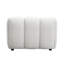 Chaise en lin blanc ivoire Manilla