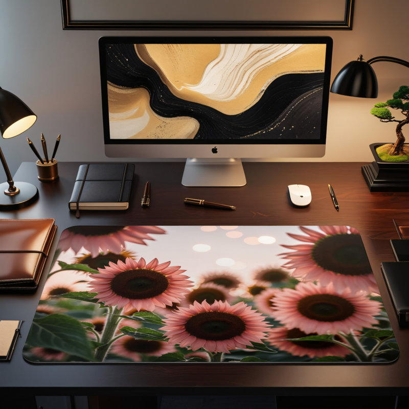 Polyester Desk Pad, 31.5x15.5