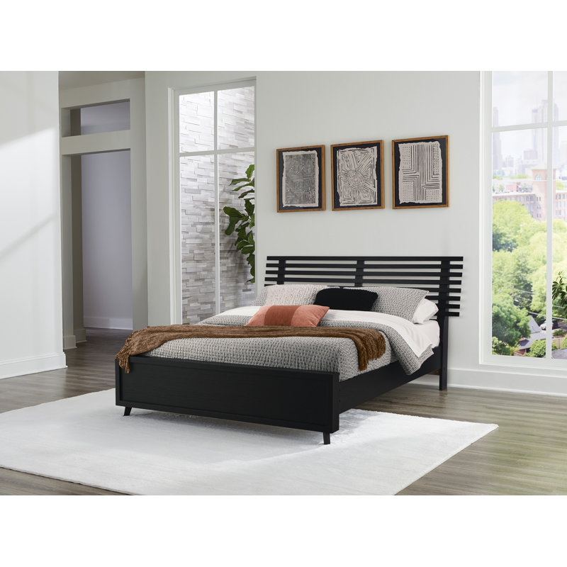 Dunlevy Slat Panel Bed, Queen