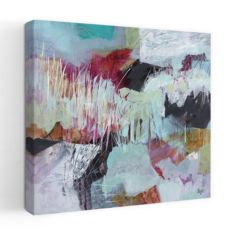 Field Notes No. 10 Abstract Art contemporain, H 18 po x l 18 po