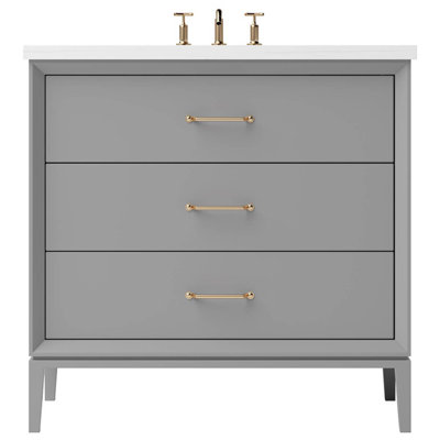 Alexandra Three-Drawer Single Bath Vanity