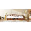 Structure de lit de jour rembourrée avec 2 tiroirs de rangement, velours côtelé de qualité supérieure et mélange de velours pour plus de sécurité et de confort (matelas non inclus)-1450935215-1450935249