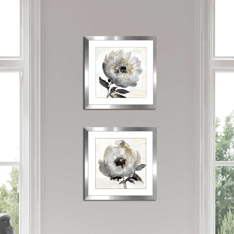 «Tranquil Floral», impression sous verre