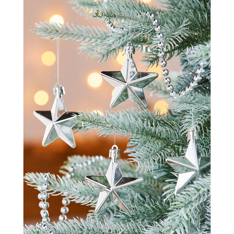 2.49cm Tree Topper, Silver