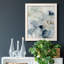 Indigo Ginkgo I - peinture sur toile encadrée-1640175580-1640175582