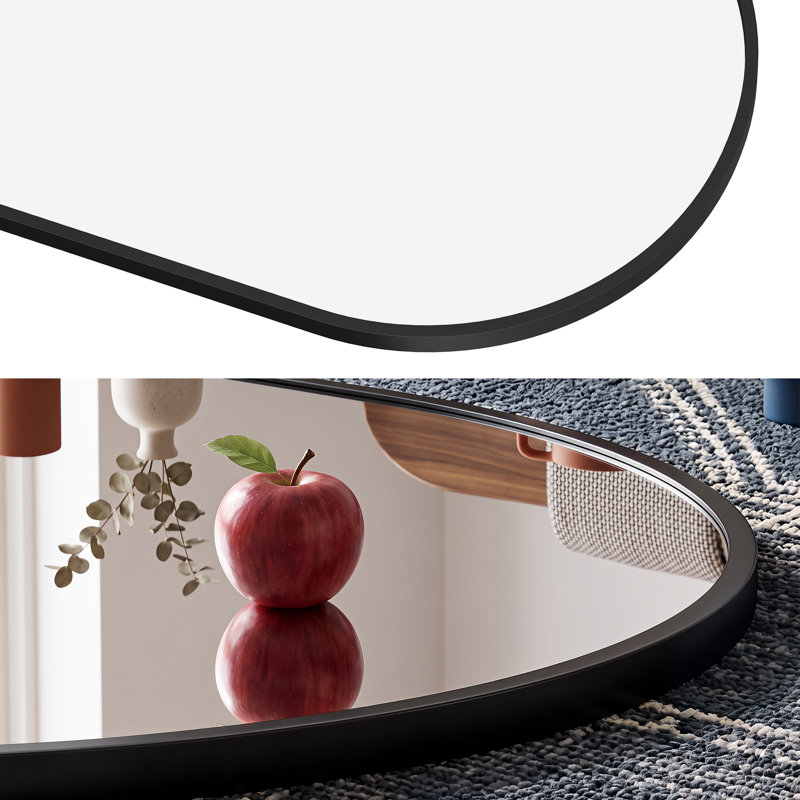 Glass Rectangle Wall Full Length Mirror