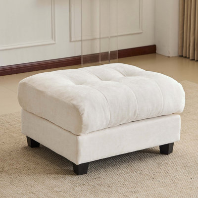 Ottoman with 4-Position Adjustable Backrest