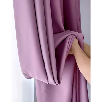 Koljo Room Darkening Curtain Single Panel