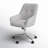 Dahmen Fabric Office Chair with Casters and Footers Both Included-499093526