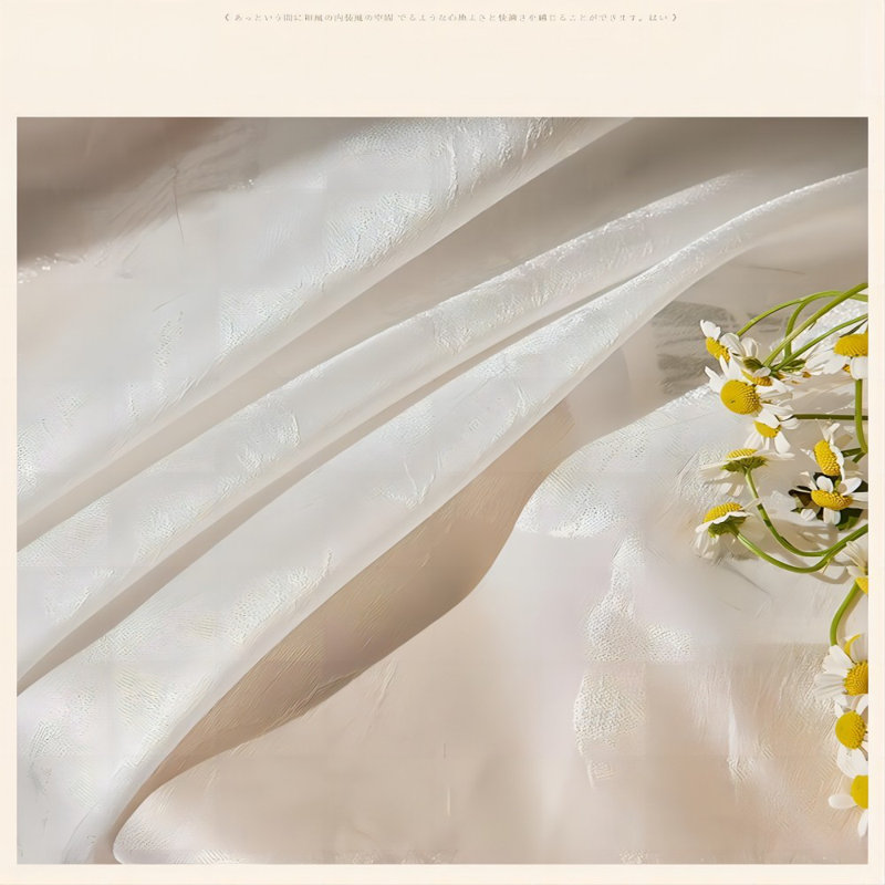 Raychael Polyester Semi Sheer Curtain Single Panel, 59" W x 106" L
